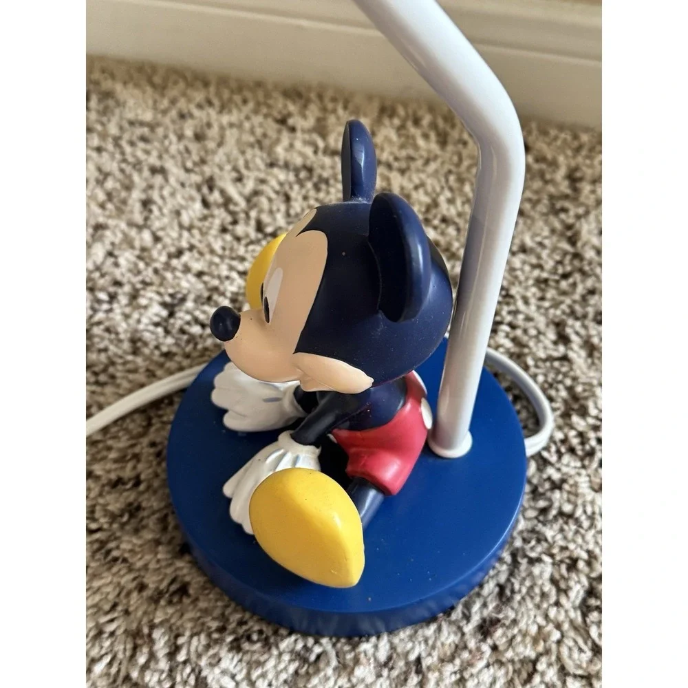 Disney Store Mickey Mouse Table Lamp Vintage Style‎ Authentic Works